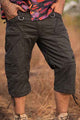Covid Shorts | Stretchable Cargo Shorts with Mini Checks Pattern