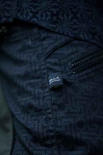 Yantra Khaki | Psychedelic NY 3/4 Shorts for Men