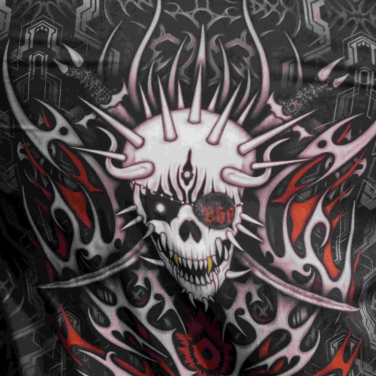 PIRATES OF CHAPORA| Men's Bamboo Shirts | Gothic Skull Print Shirt