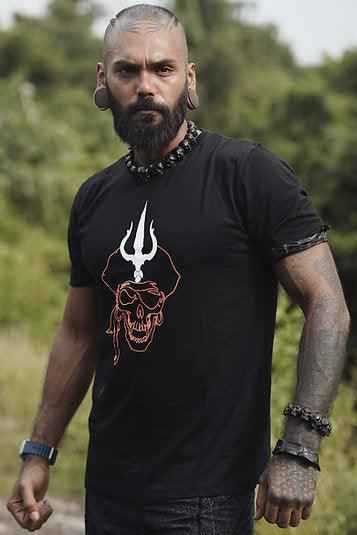 PIRATE'S GOSPEL| Black Men's Psychedelic T-shirts UV Glow