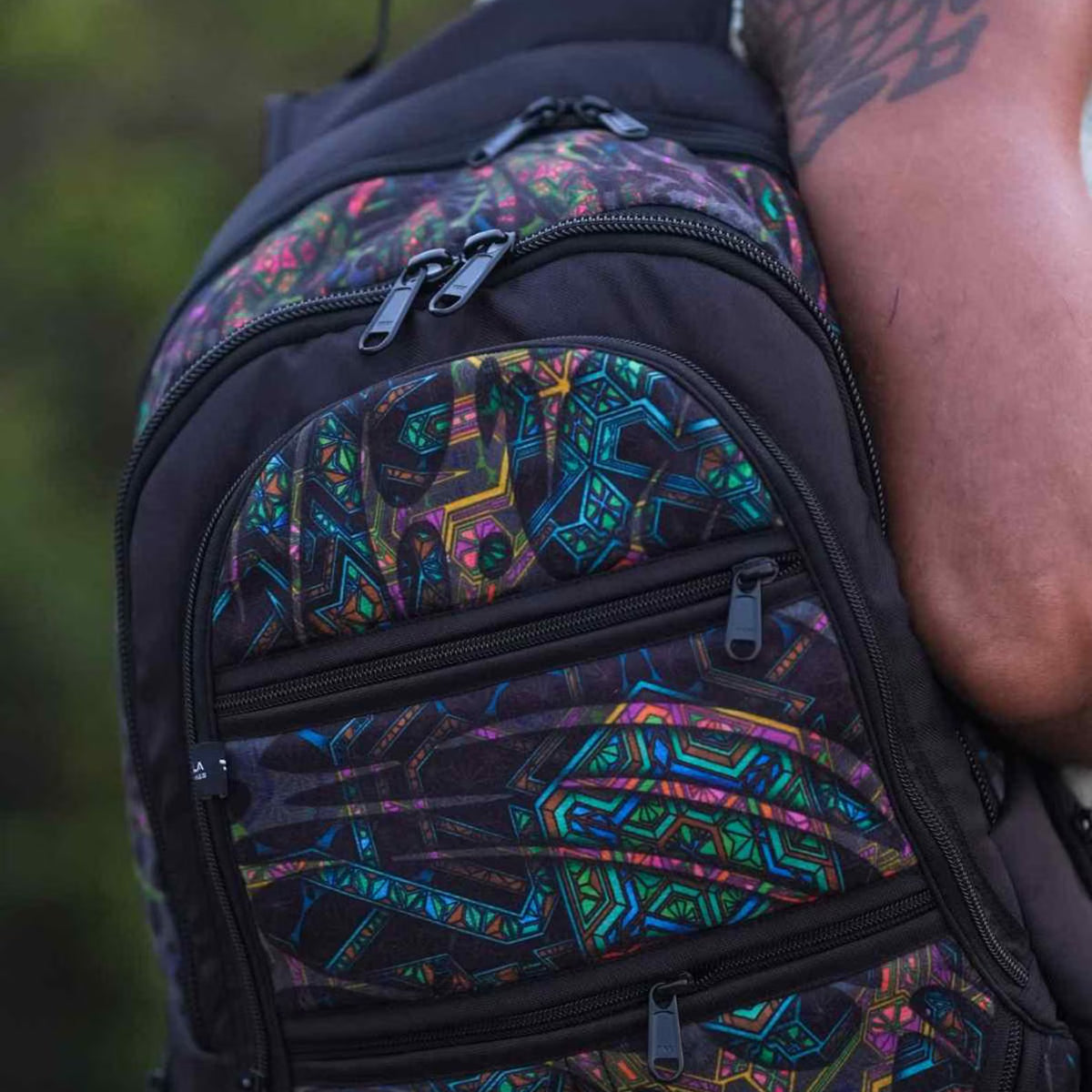 Festival Backpack Travel Laptop Bag Multi Purpose Bag Rave Shoulder-bag
