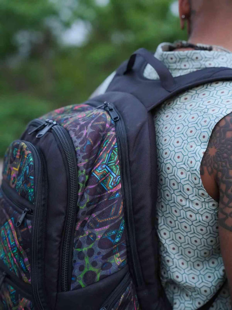 Festival Backpack Travel Laptop Bag Multi Purpose Bag Rave Shoulder-bag