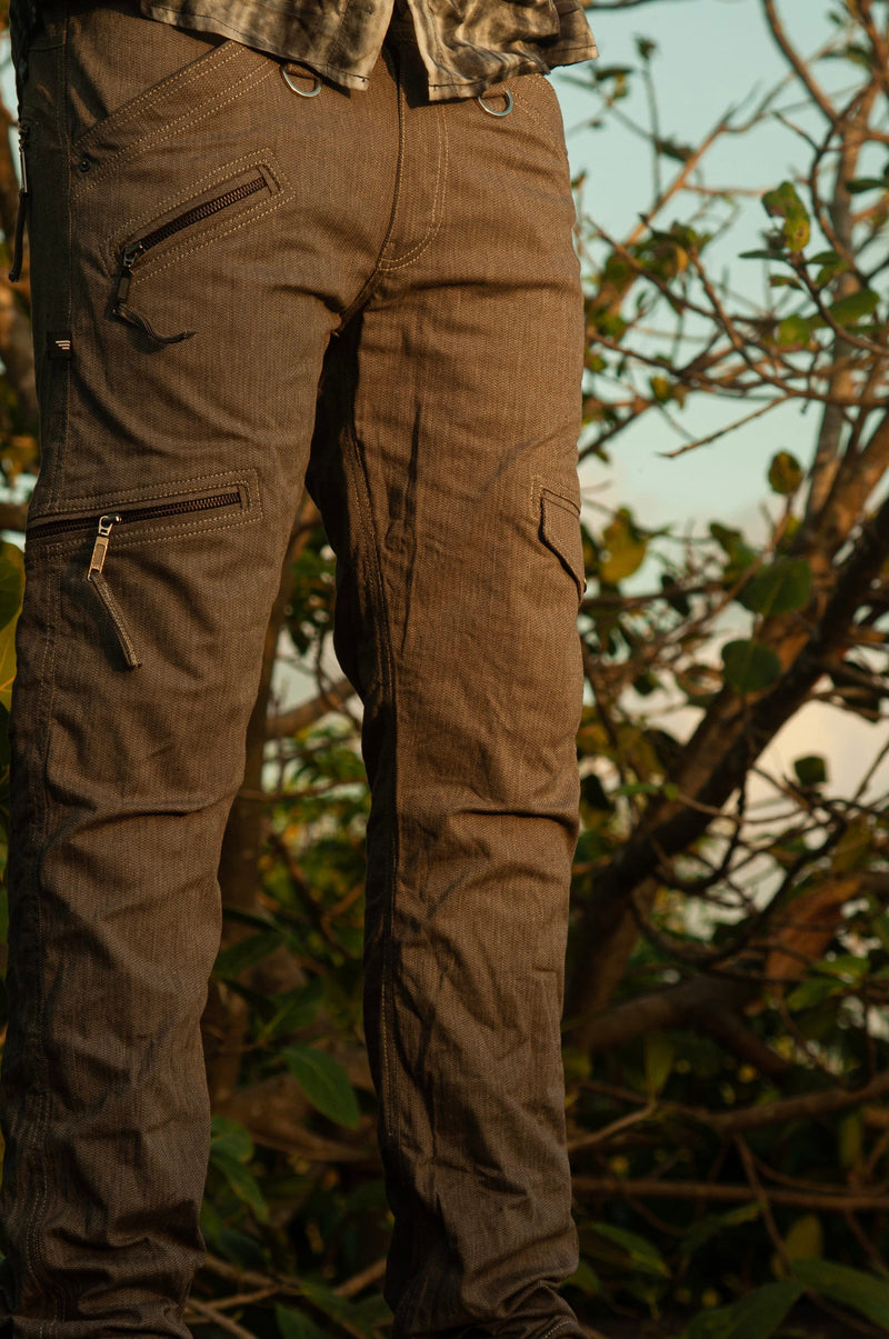 Hippie Cargo Pants for Men – Urban Black Stretch Utility