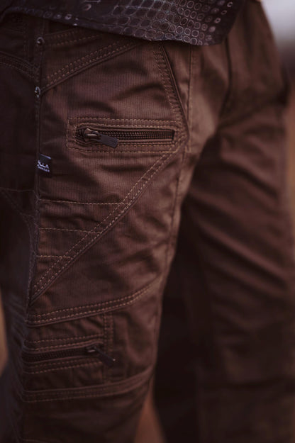 Covid Shorts - Psytrance Festival Cargo Style Shorts for Men