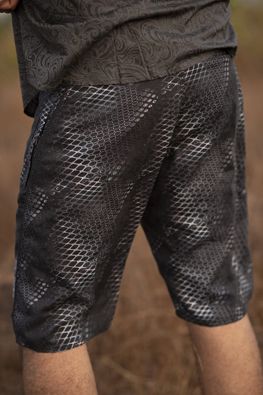 Python Vortex | Men's Printed Summer Shorts